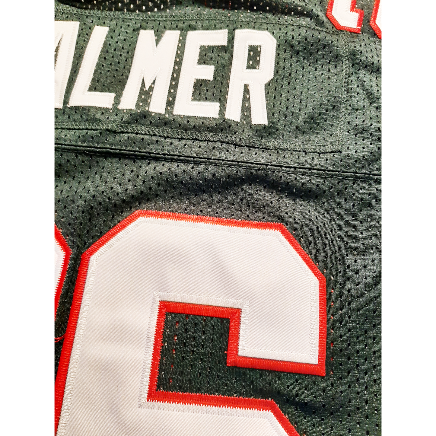 Barcelona Dragons Jersey Close-up green Royal Retros