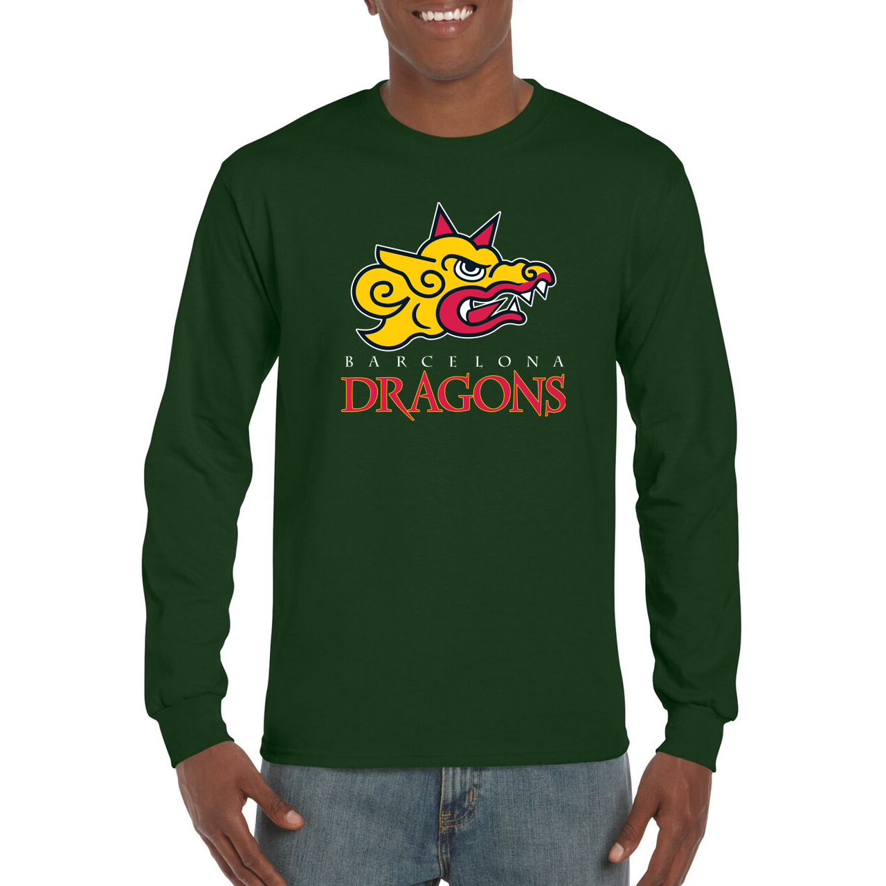Barcelona Dragons Long Sleeve T-Shirt