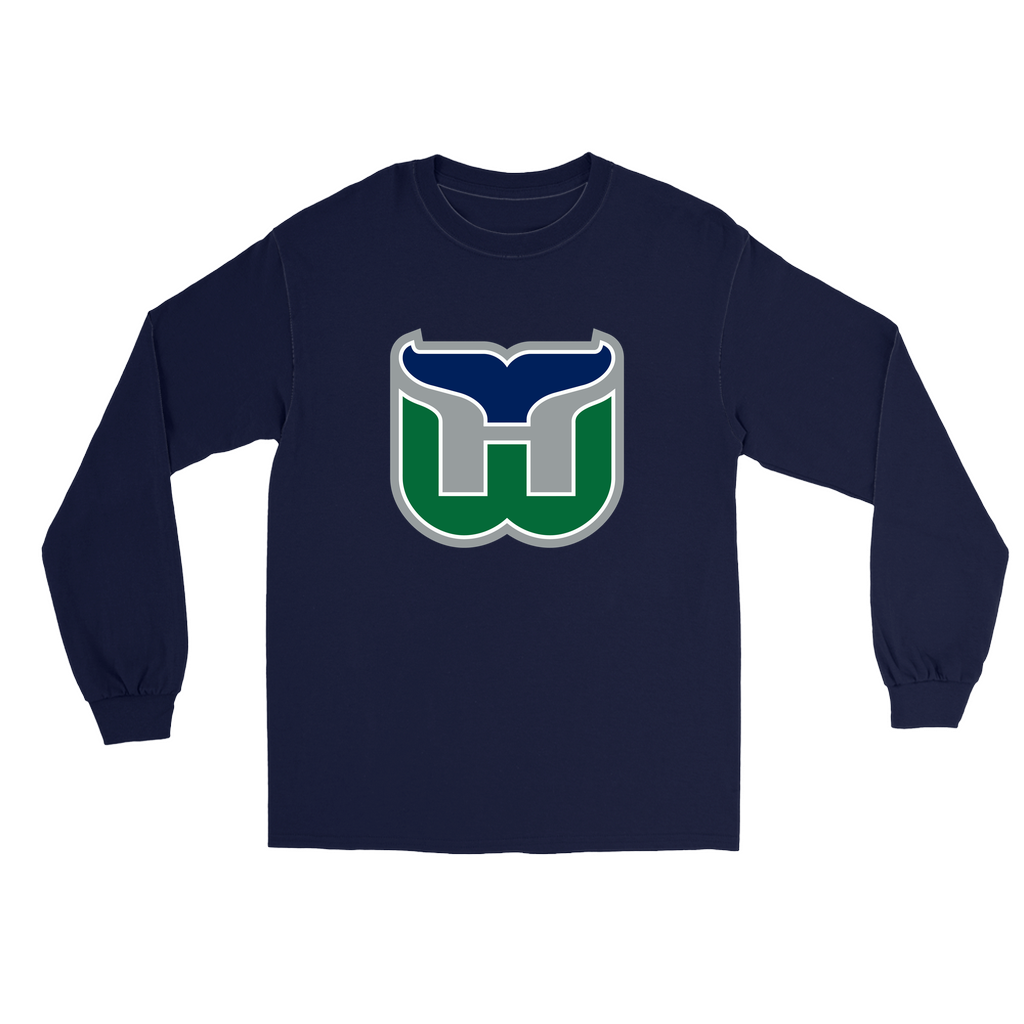 Hartford Whalers Long Sleeve T-Shirt