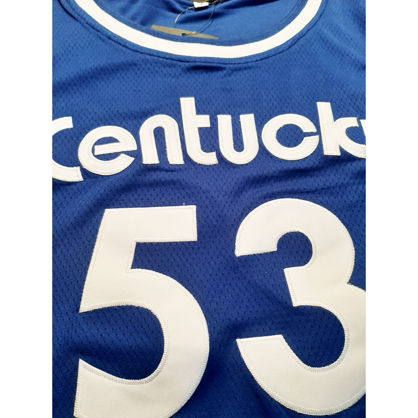 Blue Kentucky Colonels jersey featuring the number 53, perfect for fans of the Colonels franchise