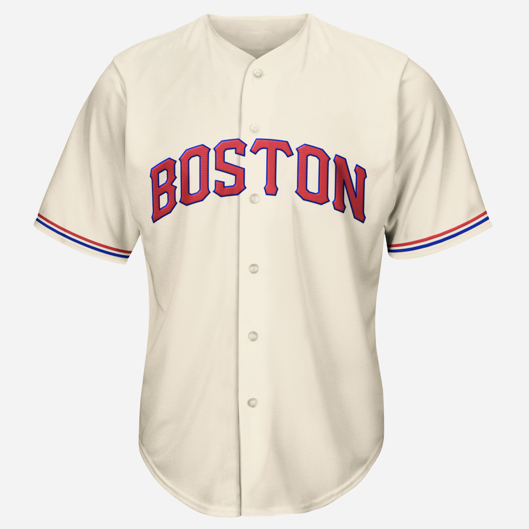 red sox cream jersey