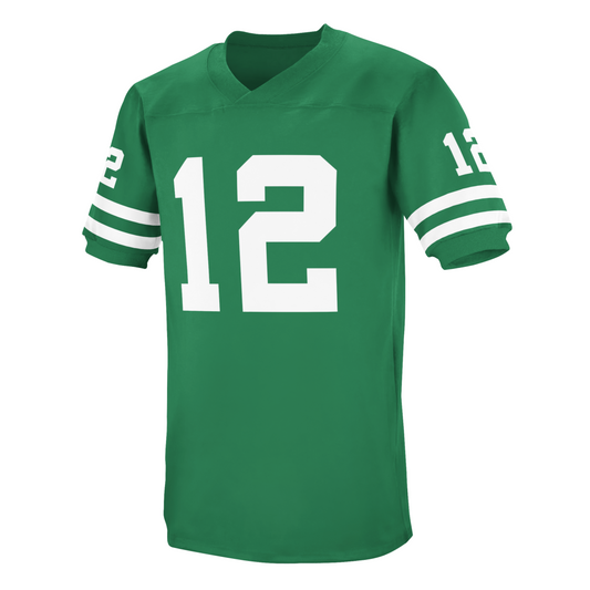 Chicago Winds WFL jersey green with white numerals Royal Retros