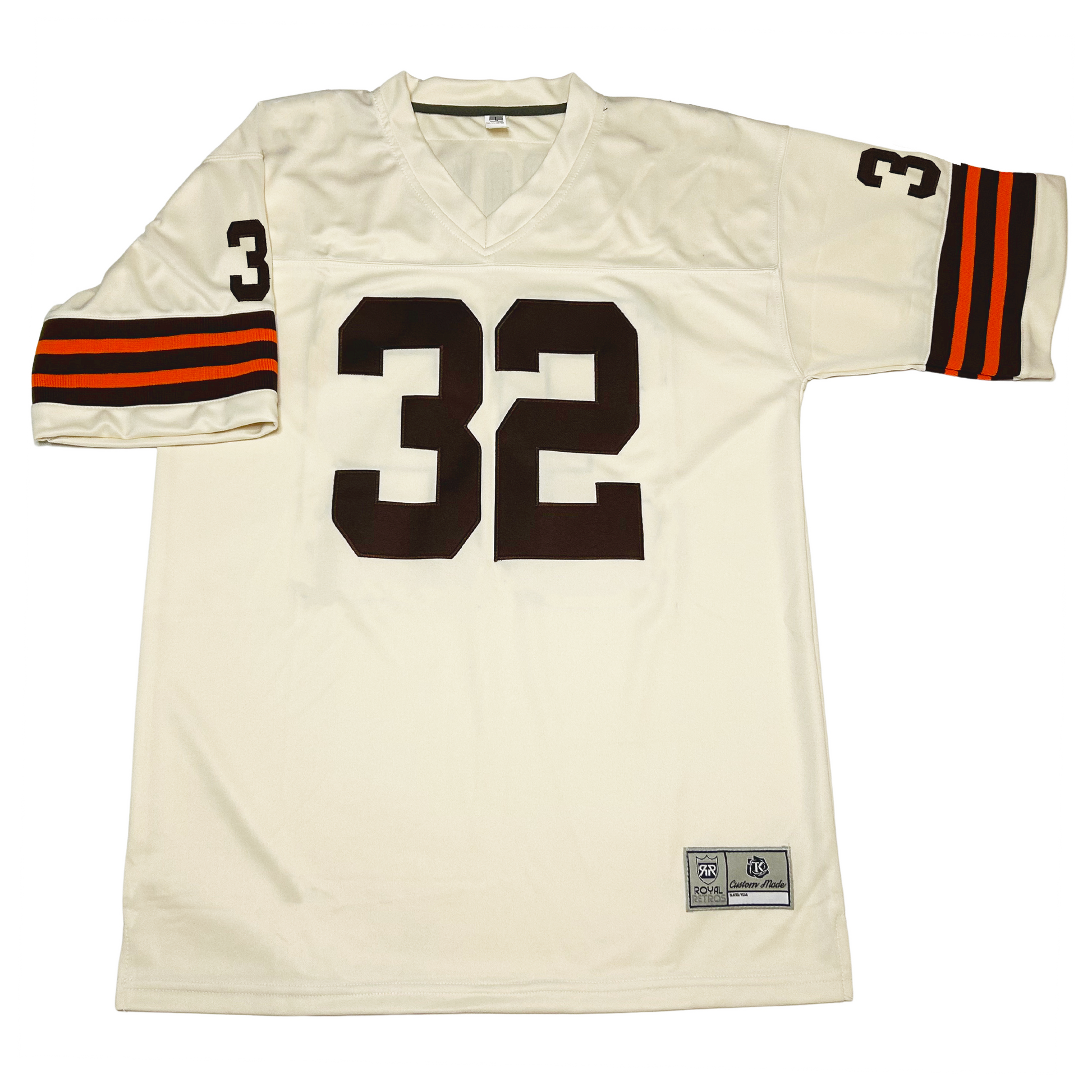 Cleveland Browns Cream Christmas Jersey