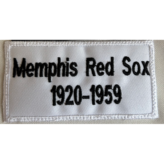 Custom Label featuring two baseball jersey patches with domestic shipping options