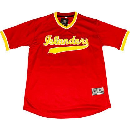 Hawaii Islanders 1980s Jersey 100% Stitched S To 3XL Baseball Jerseys  Custom Any Name Any Number Red White From Superjerseyfactory, $20.41