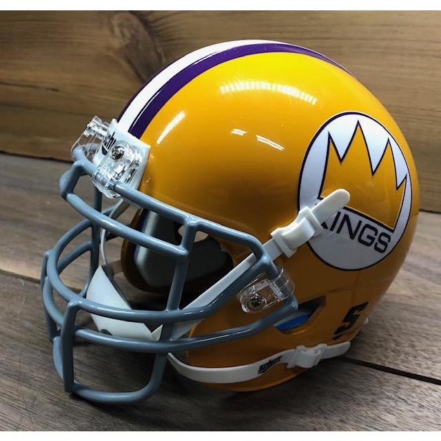 Seattle Kings Mini Helmet yellow Royal Retros