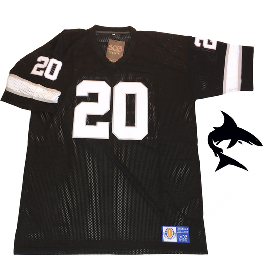 Jacksonville Sharks World Football League Jersey black Royal Retros