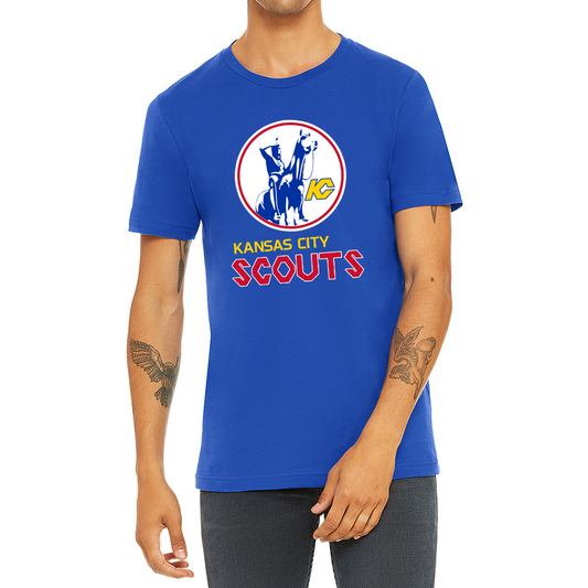 Kansas City Scouts Jersey - Blue - XS - Royal Retros