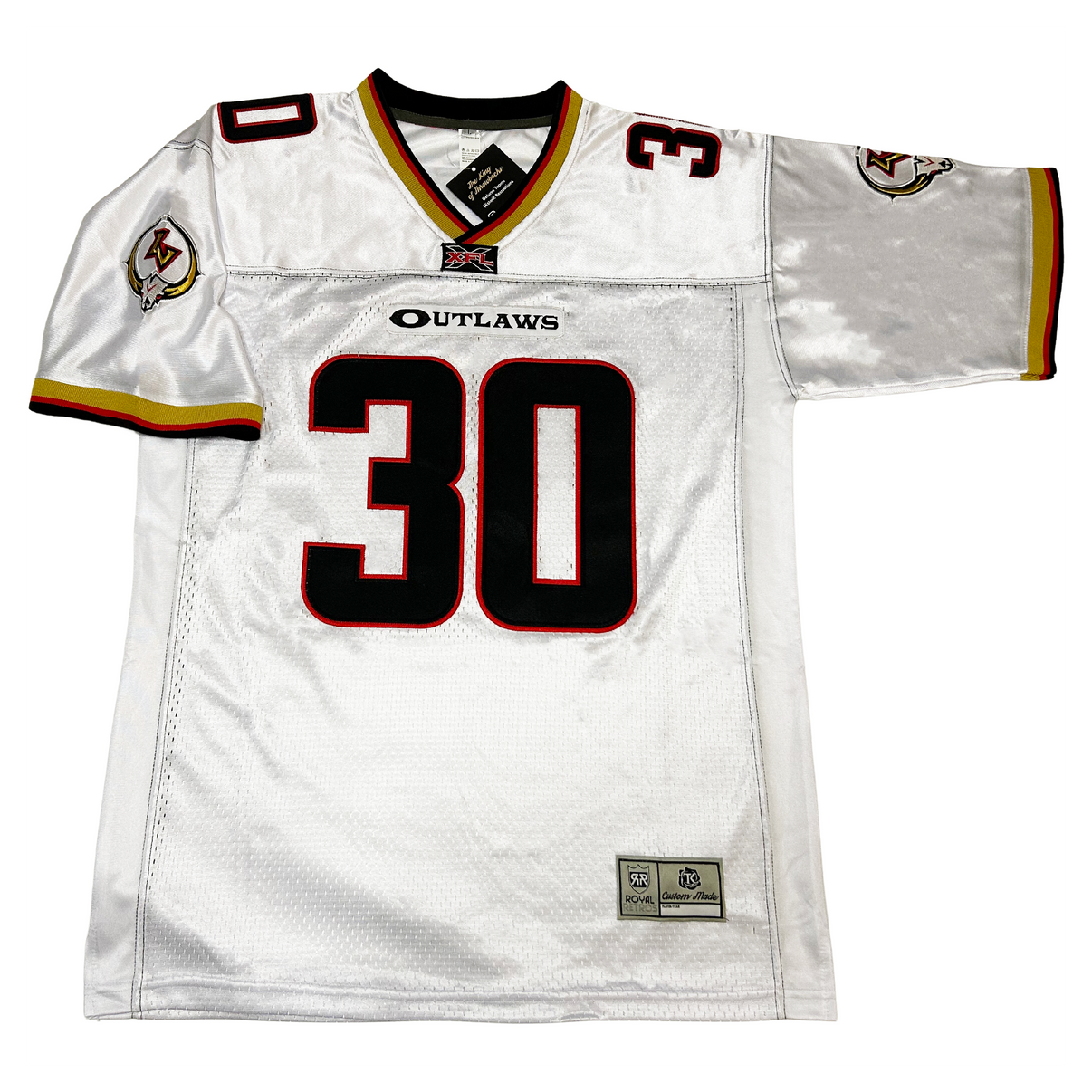 Las Vegas Outlaws XFL Jersey XFL 2001 Royal Retros