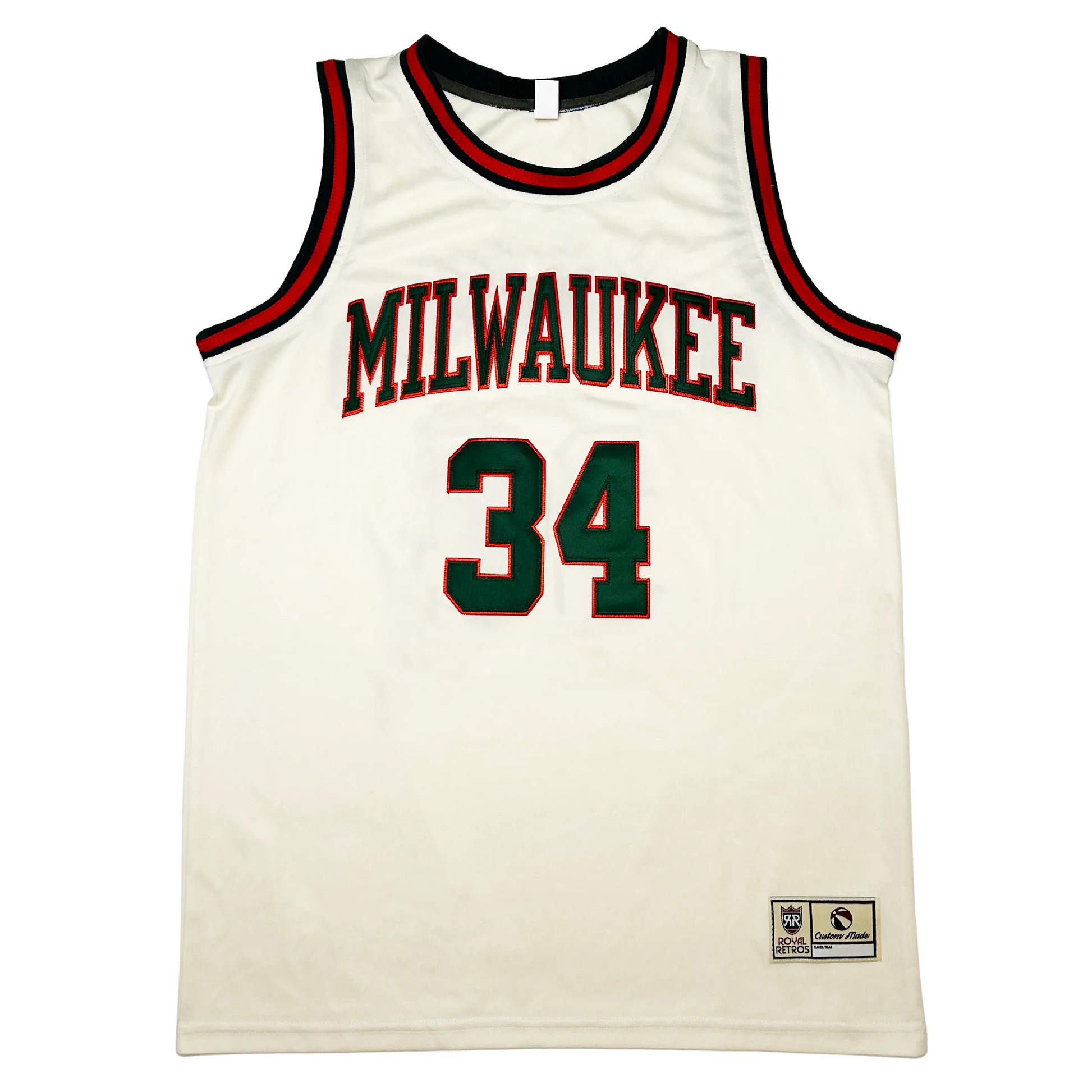 Milwaukee Basketball Jersey Historic Basketball Royal Retros