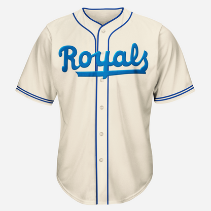 Montreal Royals Jersey - White - 4XL - Royal Retros