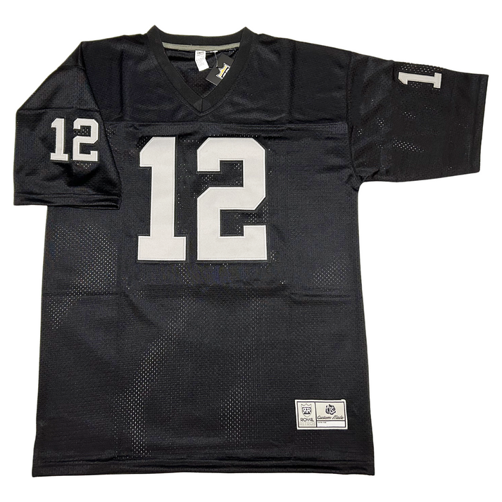 Silver and Black Jersey – Royal Retros