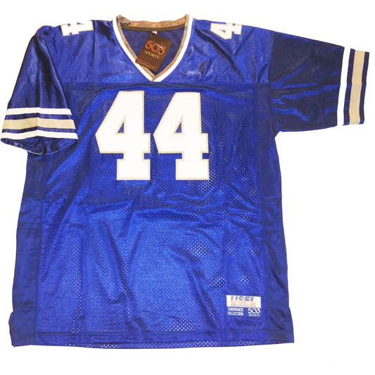 Orlando Renegades USFL Jersey blue with white numbers Royal Retros