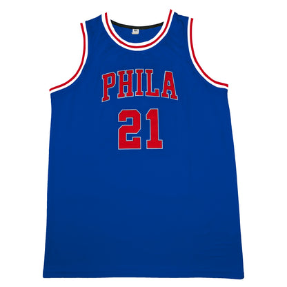 Philadelphia Basketball Jersey - Small / Blue - Jerseys