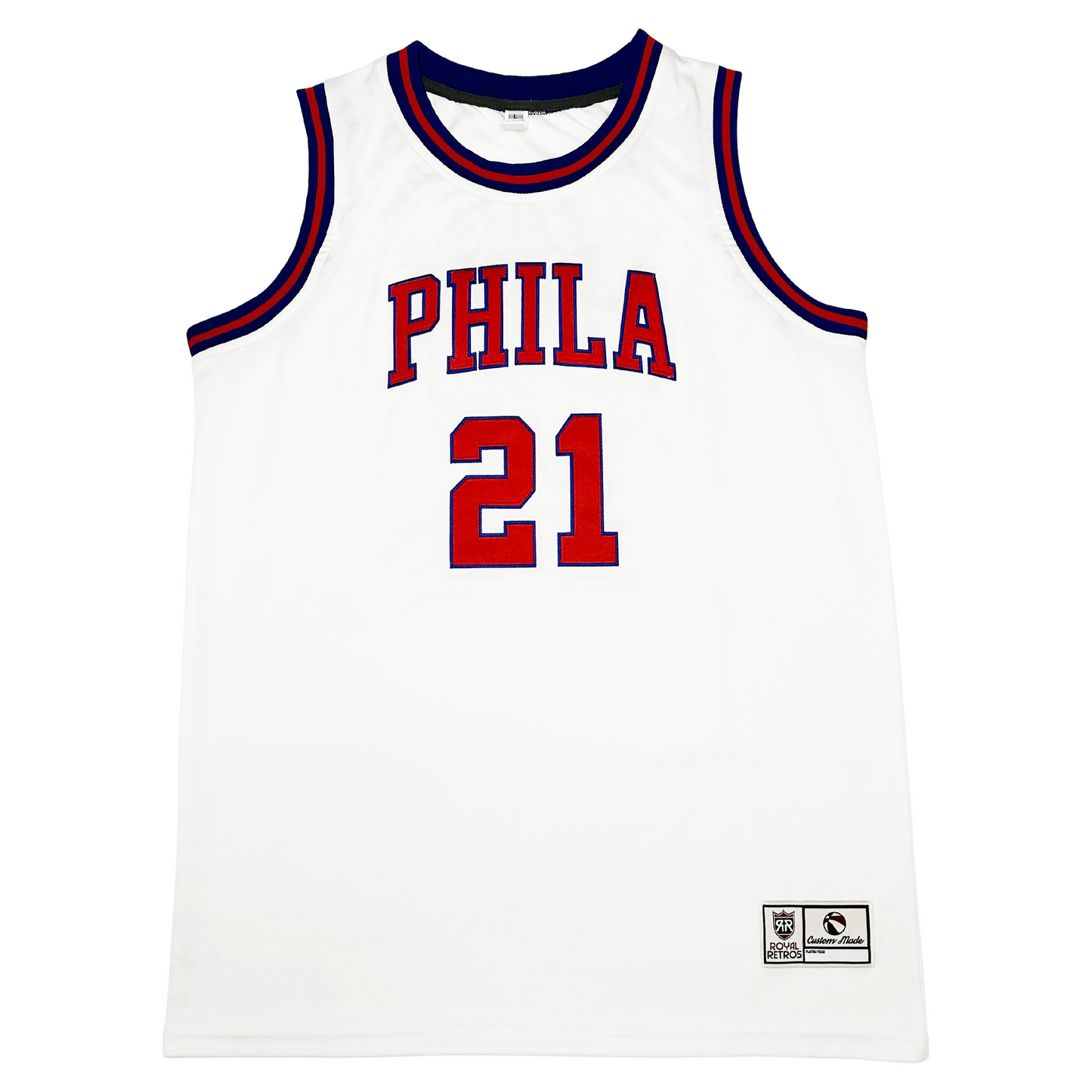 Philadelphia Basketball Jersey - Small / White - Jerseys