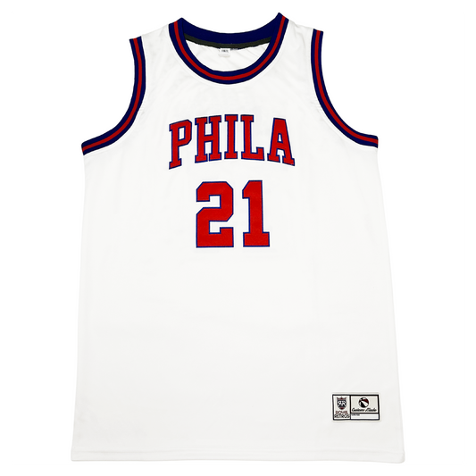 Philadelphia Basketball Jersey - Small / White - Jerseys