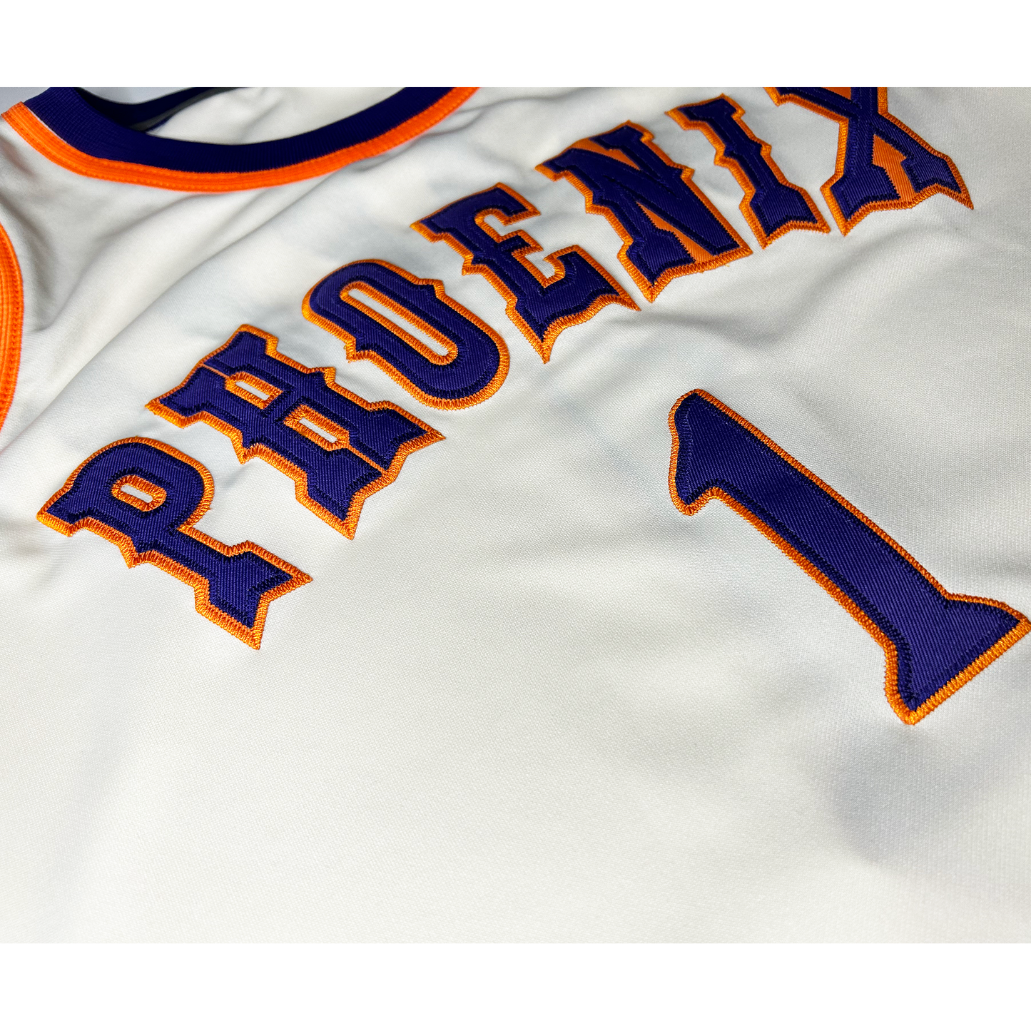 Phoenix Basketball Cream Collection Jersey