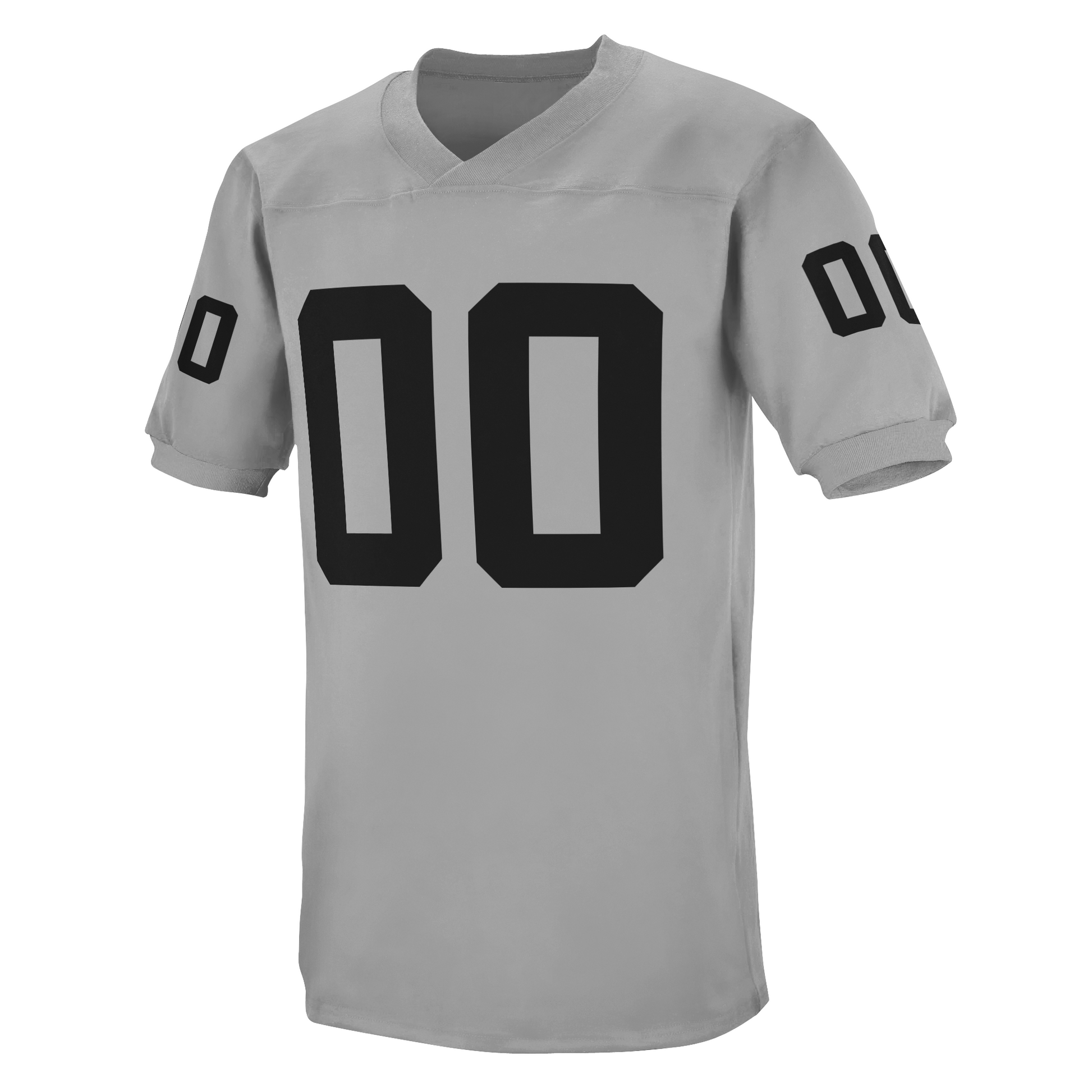 Silver and Black Jersey Football Raiders Royal Retros
