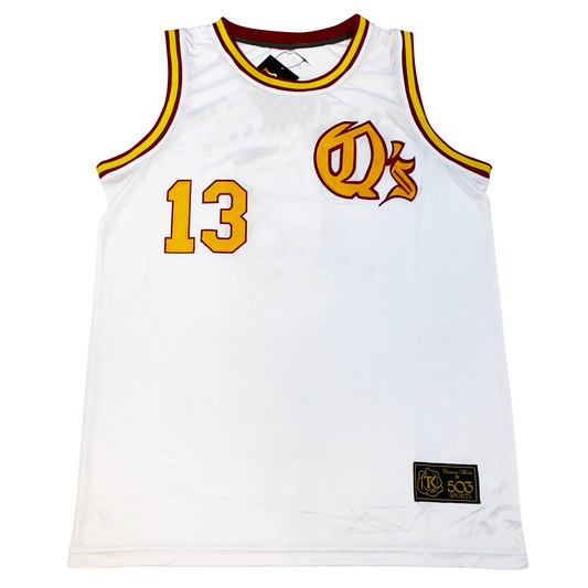 White San Diego Conquistadors Jersey from the American Basketball Association
