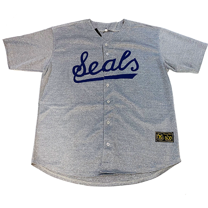 San Francisco Seals Script Jersey - White - 4XL - Royal Retros