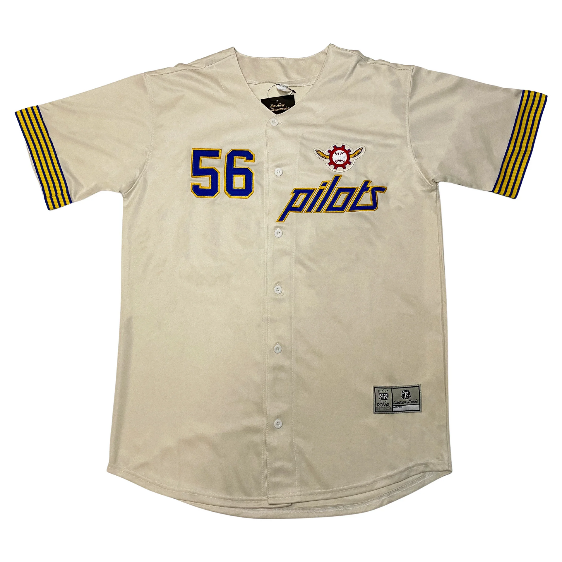 Seattle Pilots Jersey Royal Retros