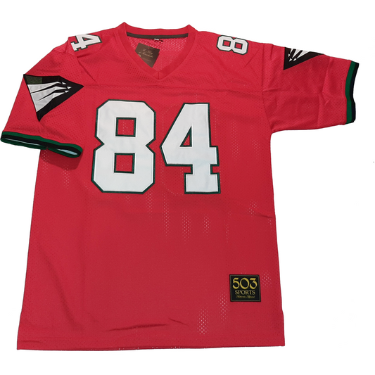 Raleigh Durham Skyhawks Jersey red with white #84 Royal Retros