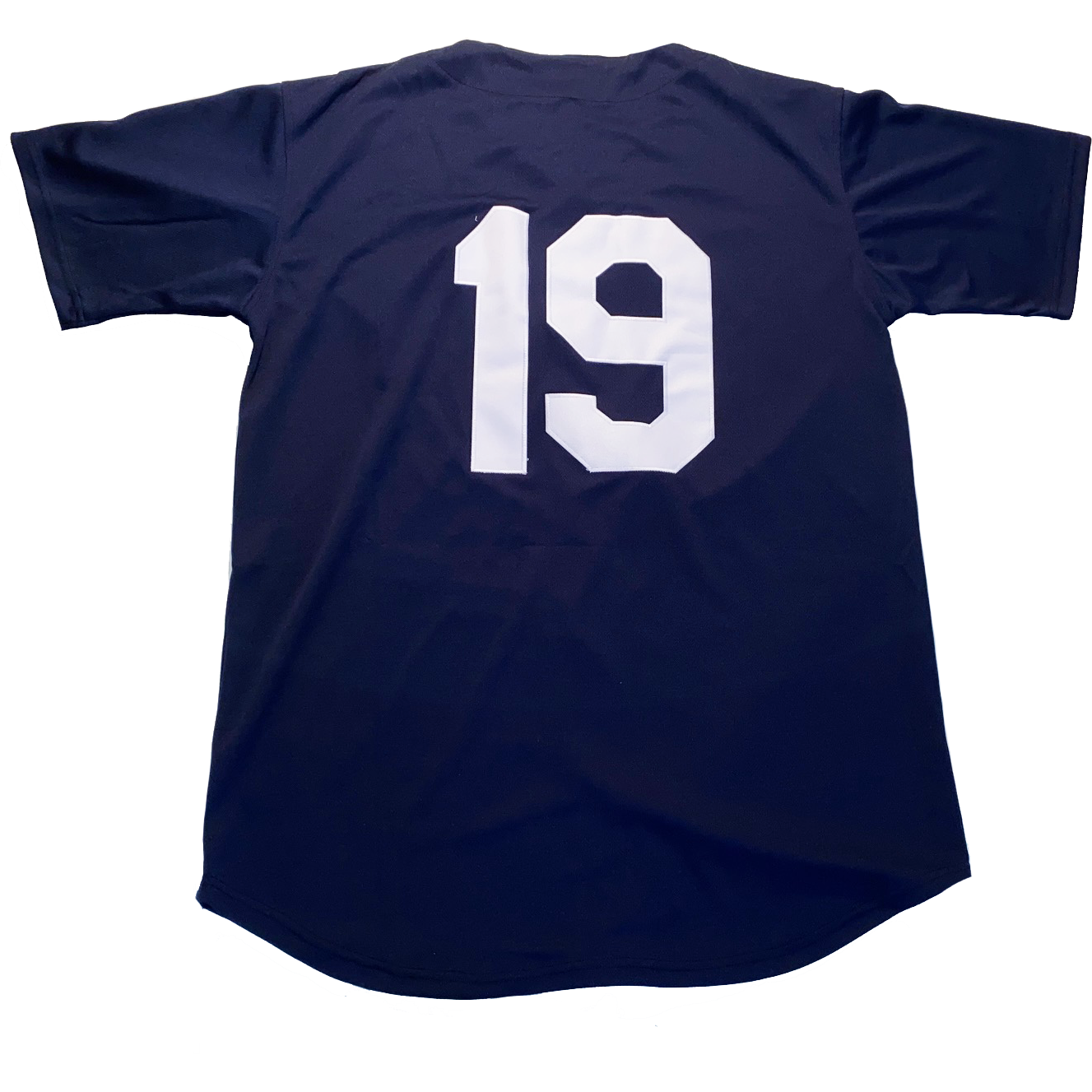 St. Paul Gophers baseball jersey blue. Back. #19 in white on back Royal Retros