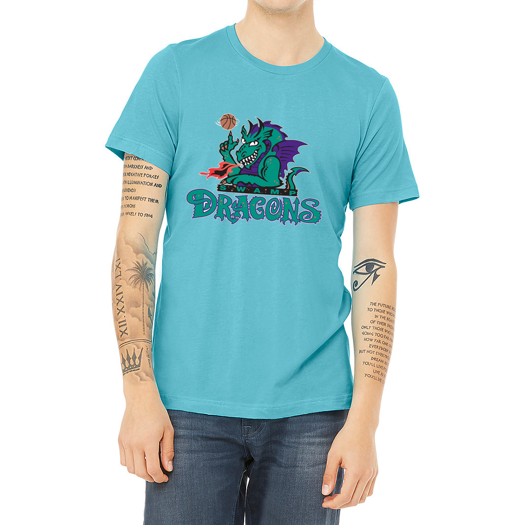 Next Level Apparel, Shirts, New Jerseybrooklyn Nets Spoof Swamp Dragons  Basketball T Shirt Medium