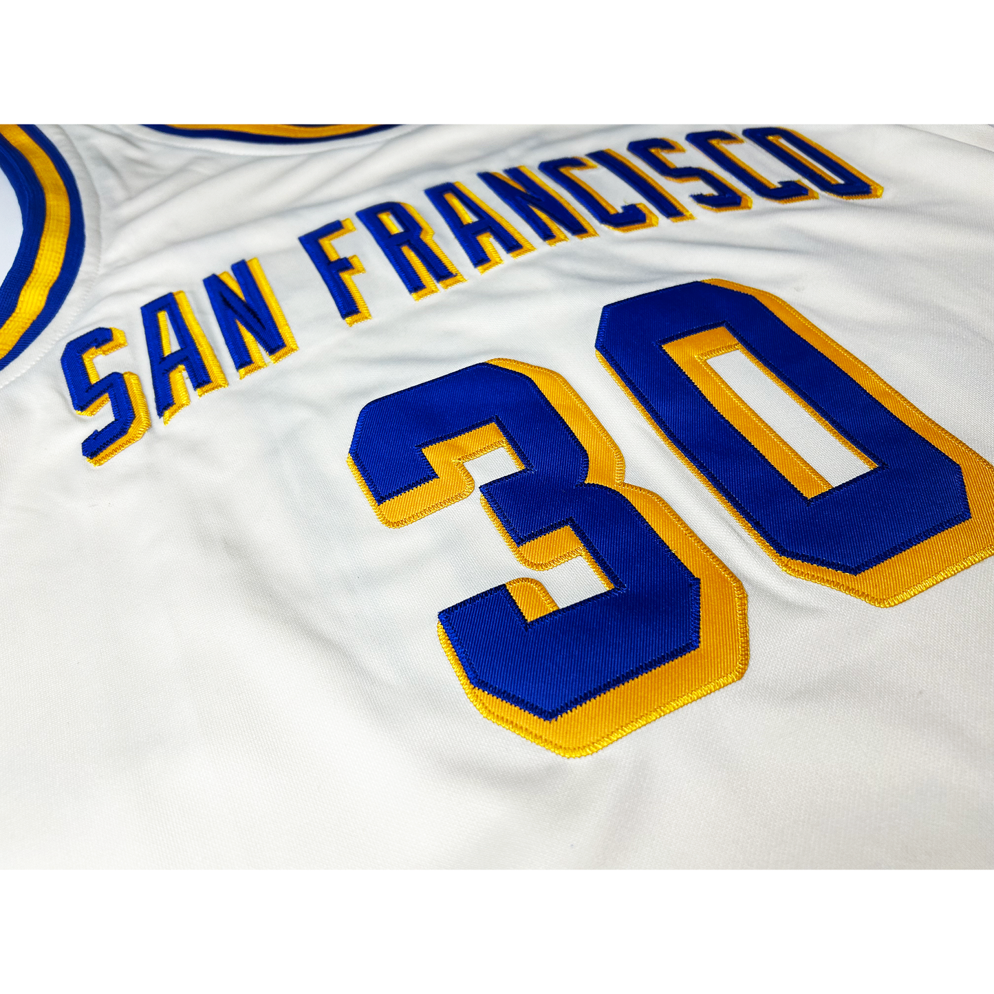 San Francisco Basketball Cream Collection Jersey