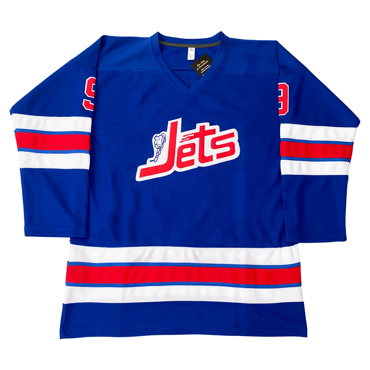Jets Blue Hockey Jersey